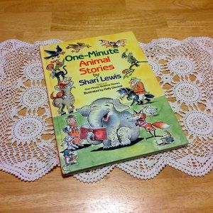 Vintage 1986 Shari Lewis One-Minute Animal Stories